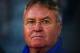 LONDON, ENGLAND - JANUARY 03: Guus Hiddink, manager of Chelsea looks on before the Barclays Premier League match between Crystal Palace and Chelsea at Selhurst Park on January 3, 2016 in London, England. (Photo by Ian Walton/Getty Images)