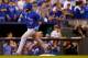 KANSAS CITY, MO - OCTOBER 23: Jose Bautista #19 of the Toronto Blue Jays rounds the bases after he hits a two-run home run in the eighth inning against the Kansas City Royals in game six of the 2015 MLB American League Championship Series at Kauffman Stadium on October 23, 2015 in Kansas City, Missouri. (Photo by Jamie Squire/Getty Images)