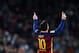 BARCELONA, SPAIN - JANUARY 06: Lionel Messi of FC Barcelona celebrates after scoring his team's second goal during the Copa del Rey Round of 16 first leg match between FC Barcelona and RCD Espanyol at Camp Nou on January 6, 2016 in Barcelona, Spain. (Photo by David Ramos/Getty Images)