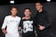 ZURICH, SWITZERLAND - JANUARY 11: FIFA Ballon d'Or nominees Neymar Jr of Brazil and FC Barcelona (L), Lionel Messi of Argentina and FC Barcelona (C) and Cristiano Ronaldo of Portugal and Real Madrid (R) attend a press conference prior to the FIFA Ballon d'Or Gala 2015 at the Kongresshaus on January 11, 2016 in Zurich, Switzerland. (Photo by Philipp Schmidli/Getty Images)