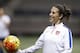 FILE - In this Dec. 15, 2015, file photo, U.S. midfielder Carli Lloyd smiles during a practice session for the team's international soccer friendly against China in New Orleans. Lloyd and defender Becky Sauerbrunn have been chosen captains of the U.S. Women's National Team. (AP Photo/Gerald Herbert, File)