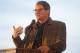 IMAGE DISTRIBUTED FOR HARD ROCK INTERNATIONAL - Former Cleveland Browns quarterback, Bernie Kosar speaks to the crowd at the Hard Rock Rocksino Northfield Park Grand Opening, on Wednesday, Dec. 18, 2013 in Northfield, OH. (Photo by Jason Miller/Invision for Hard Rock International/AP Images)