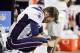 New England Patriots quarterback Tom Brady sits on the bench during the fourth quarter of an NFL football game against the Kansas City Chiefs Monday, Sept. 29, 2014, in Kansas City, Mo. The Chiefs won 41-14. (AP Photo/Charlie Riedel)