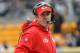 PITTSBURGH, PA - DECEMBER 21: Offensive coordinator Doug Pederson of the Kansas City Chiefs looks on from the sideline during a game against the Pittsburgh Steelers at Heinz Field on December 21, 2014 in Pittsburgh, Pennsylvania. The Steelers defeated the Chiefs 20-12. (Photo by George Gojkovich/Getty Images)