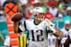 New England Patriots quarterback Tom Brady figures to post big numbers this weekend against the Kansas City Chiefs.