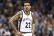 Memphis Grizzlies' Matt Barnes (22) watches a teammate's free-throw attempt against the Charlotte Hornets in the first half of an NBA basketball game in Charlotte, N.C., Saturday, Dec. 26, 2015. (AP Photo/Chuck Burton)