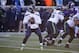 Seattle Seahawks quarterback Russell Wilson (3) passes against the Minnesota Vikings during the second half of an NFL wild-card football game, Sunday, Jan. 10, 2016, in Minneapolis. (AP Photo/Jim Mone)