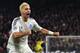 Dynamo Kiev's Austrian defender Aleksandar Dragovic celebrates after scoring during a UEFA Chamions league group stage football match between Chelsea and Dynamo Kiev at Stamford Bridge stadium in west London on November 4, 2015. / AFP / BEN STANSALL (Photo credit should read BEN STANSALL/AFP/Getty Images)