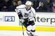 Los Angeles Kings' Anze Kopitar, of Slovenia, carries the puck against the Columbus Blue Jackets during an NHL hockey game in Columbus, Ohio, Tuesday, Dec. 8, 2015. Los Angeles won 3-2 in overtime. (AP Photo/Paul Vernon)