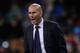 MADRID, SPAIN - JANUARY 09: Zinedine Zidane manager of Real Madrid reacts during the La Liga match between Real Madrid CF and RC Deportivo La Coruna at Estadio Santiago Bernabeu on January 9, 2016 in Madrid, Spain. (Photo by Denis Doyle/Getty Images)