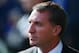 LIVERPOOL, ENGLAND - OCTOBER 04: Brendan Rodgers manager of Liverpool looks on during the Barclays Premier League match between Everton and Liverpool at Goodison Park on October 4, 2015 in Liverpool, England. (Photo by Alex Livesey/Getty Images)