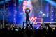In this photograph taken on January 15, 2016, wrestler Roman Reigns holds up the Championship Belt during the World Wrestling Entertainment (WWE) Live India Tour in New Delhi. Enthusiastic fans flocked to the event as WWE returned to the country after an interval of 13 years. AFP PHOTO/ CHANDAN KHANNA / AFP / Chandan Khanna (Photo credit should read CHANDAN KHANNA/AFP/Getty Images)