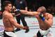 BOSTON, MA - JANUARY 17: (R-L) Eddie Alvarez punches Anthony Pettis in their lightweight bout during the UFC Fight Night event inside TD Garden on January 17, 2016 in Boston, Massachusetts. (Photo by Jeff Bottari/Zuffa LLC/Zuffa LLC via Getty Images)
