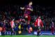 BARCELONA, SPAIN - JANUARY 17: Luis Suarez of FC Barcelona celebrates after scoring his team's sixth goal during the La Liga match between FC Barcelona and Athletic Club de Bilbao at Camp Nou on January 17, 2016 in Barcelona, Spain. (Photo by David Ramos/Getty Images)