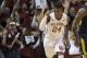 NORMAN, OK - JANUARY 16: Buddy Hield #24 of the Oklahoma Sooners reacts after making his first two point shot against West Virginia during the first half of a NCAA college basketball game at the Lloyd Noble Center on January 16, 2016 in Norman, Oklahoma. (Photo by J Pat Carter/Getty Images)