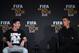 (From L) FC Barcelona and Argentina's forward Lionel Messi and Real Madrid and Portugal's forward Cristiano Ronaldo give a press conference ahead of the 2015 FIFA Ballon d'Or award ceremony at the Kongresshaus in Zurich on January 11, 2016. AFP PHOTO / OLIVIER MORIN / AFP / OLIVIER MORIN (Photo credit should read OLIVIER MORIN/AFP/Getty Images)