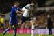 LONDON, ENGLAND - JANUARY 13: Dele Alli of Tottenham Hotspur and Danny Drinkwater of Leicester City compete for the ball during the Barclays Premier League match between Tottenham Hotspur and Leicester City at White Hart Lane on January 13, 2016 in London, England. (Photo by Clive Rose/Getty Images)