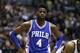 Philadelphia 76ers' Nerlens Noel during an NBA basketball game against the Milwaukee Bucks Wednesday, Dec. 23, 2015, in Milwaukee. (AP Photo/Aaron Gash)