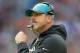 Oct 25, 2015; London, United Kingdom; Jacksonville Jaguars defensive line coach Todd Wash reacts during 34-31 victory against the Buffalo Bills during NFL International Series game at Wembley Stadium. Mandatory Credit: Kirby Lee-USA TODAY Sports