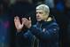 STOKE ON TRENT, ENGLAND - JANUARY 17: Arsene Wenger, manager of Arsenal applauds the fans after the Barclays Premier League match between Stoke City and Arsenal at Britannia Stadium on January 17, 2016 in Stoke on Trent, England. (Photo by Laurence Griffiths/Getty Images)