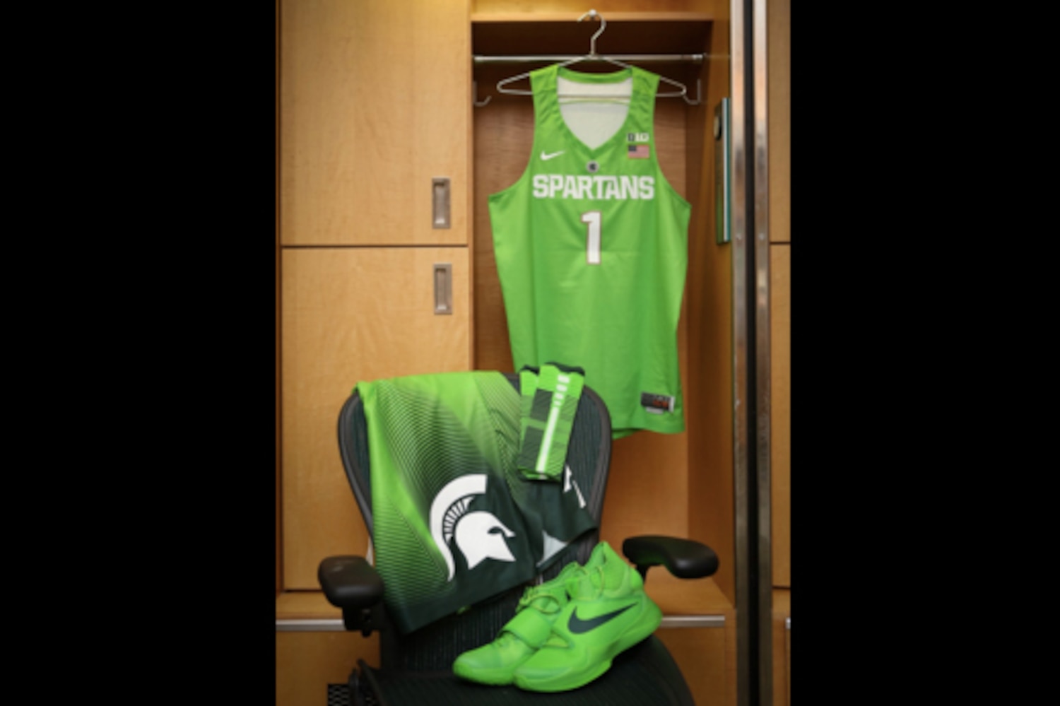 Michigan State to Wear New 'Mean Green' Nike Uniforms Saturday vs. Maryland | Bleacher Report