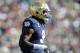 Notre Dame linebacker Jaylon Smith (9) waits at the line against Navy during the first half of an NCAA college football game, Saturday, Oct. 10, 2015, in South Bend, Ind. (AP Photo/Jeff Haynes)