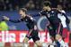 Bayern's Thomas Mueller, left, and Bayern's Javi Martinez, right, celebrate their side's 2nd goal scored by Robert Lewandowski during the German Bundesliga soccer match between Hamburger SV and FC Bayern Munich in Hamburg, Germany, Friday, Jan. 22, 2016. (AP Photo/Michael Sohn)