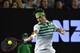 Switzerland's Roger Federer plays a forehand return during his men's singles match against Belgium's David Goffin on day seven of the 2016 Australian Open tennis tournament in Melbourne on January 24, 2016. AFP PHOTO / SAEED KHAN-- IMAGE RESTRICTED TO EDITORIAL USE - STRICTLY NO COMMERCIAL USE / AFP / SAEED KHAN (Photo credit should read SAEED KHAN/AFP/Getty Images)