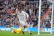 MADRID, SPAIN - JANUARY 17: Cristiano Ronaldo of Real Madrid celebrates after scoring his team's 4th goal during the La Liga match between Real Madrid CF and Sporting Gijon at Estadio Santiago Bernabeu on January 17, 2016 in Madrid, Spain. (Photo by Denis Doyle/Getty Images)