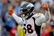 Denver Broncos outside linebacker Von Miller celebrates a sack against the San Diego Chargers during the second half in an NFL football game Sunday, Dec. 6, 2015, in San Diego. (AP Photo/Gregory Bull)