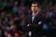 BOSTON, MA - JANUARY 13: Brad Stevens of the Boston Celtics looks on during the third quarter against the Indiana Pacers at TD Garden on January 13, 2016 in Boston, Massachusetts. NOTE TO USER: User expressly acknowledges and agrees that, by downloading and/or using this photograph, user is consenting to the terms and conditions of the Getty Images License Agreement. (Photo by Maddie Meyer/Getty Images)