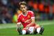 MANCHESTER, ENGLAND - AUGUST 18: Adnan Januzaj of Manchester United during the UEFA Champions League Qualifying Round Play Off First Leg match between Manchester United and Club Brugge at Old Trafford on August 18, 2015 in Manchester, England. (Photo by Alex Livesey/Getty Images)