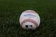 Oct 14, 2015; Kansas City, MO, USA; A general view of a baseball on the field at Kauffman Kauffman Stadium prior to game five of the ALDS between the Kansas City Royals and the Houston Astros. Mandatory Credit: Peter G. Aiken-USA TODAY Sports