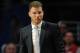 January 13, 2016; Los Angeles, CA, USA; Los Angeles Clippers forward Blake Griffin watches game action against Miami Heat during the second half at Staples Center. Mandatory Credit: Gary A. Vasquez-USA TODAY Sports