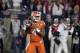 Clemson's Deshaun Watson (4) throws during the first half of the NCAA college football playoff championship game against Alabama, Monday, Jan. 11, 2016, in Glendale, Ariz. (AP Photo/Chris Carlson)
