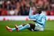 MANCHESTER, ENGLAND - OCTOBER 25: Yaya Toure of Manchester City reacts during the Barclays Premier League match between Manchester United and Manchester City at Old Trafford on October 25, 2015 in Manchester, England. (Photo by Clive Rose/Getty Images)