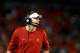 Oct 11, 2014; Tucson, AZ, USA; Southern California Trojans defensive coordinator Justin Wilcox against the Arizona Wildcats at Arizona Stadium. The Trojans defeated the Wildcats 28-26. Mandatory Credit: Mark J. Rebilas-USA TODAY Sports