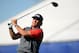 January 28, 2016; La Jolla, CA, USA; Phil Mickelson hits from the ninth hole tee during the first round of the Farmers Insurance Open golf tournament at Torrey Pines Municipal Golf Course - South Co. Mandatory Credit: Gary A. Vasquez-USA TODAY Sports