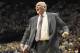 Sacramento Kings head coach George Karl reacts to a call during the first half of an NBA basketball game against the Portland Trail Blazers in Portland, Ore., Tuesday, Jan. 26, 2016. Karl received a technical foul. (AP Photo/Steve Dykes)