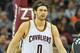 Jan 4, 2016; Cleveland, OH, USA; Cleveland Cavaliers forward Kevin Love (0) during the second quarter at Quicken Loans Arena. Mandatory Credit: Ken Blaze-USA TODAY Sports