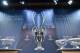 The UEFA Champions league trophy is displayed ahead of the draw for the UEFA Champions league round of sixteen, on December 14, 2015 at the European football organization's headquarters in Nyon. AFP PHOTO / FABRICE COFFRINI / AFP / FABRICE COFFRINI (Photo credit should read FABRICE COFFRINI/AFP/Getty Images)