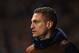 GLASGOW, SCOTLAND - FEBRUARY 19: Substitute Nemanja Vidic of Inter Milan looks on during the UEFA Europa League Round of 32 first leg match between Celtic FC and FC Internazionale Milano at Celtic Park Stadium on February 19, 2015 in Glasgow, United Kingdom. (Photo by Laurence Griffiths/Getty Images)