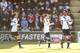 COLCHESTER, ENGLAND - JANUARY 30: Nacer Chadli (R) of Tottenham Hotspur celebrates scoring his team's first goal with his team mates Kieran Trippier (C) and Tom Carroll (L) during the Emirates FA Cup Fourth Round match between Colchester United and Tottenham Hotspur at Weston Homes Community Stadium on January 30, 2016 in Colchester, England. (Photo by Michael Regan/Getty Images)