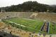 Fans enter the newly retro-fitted Memorial Stadium for the Nevada-California NCAA college football game Saturday, Sept. 1, 2012, in Berkeley, Calif. (AP Photo/Ben Margot)