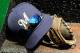 WASHINGTON, DC - AUGUST 23: Milwaukee Brewers hat and glove on the dugout steps during the game against the Washington Nationals at Nationals Park on August 23, 2015 in Washington, DC. (Photo by G Fiume/Getty Images)
