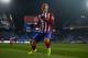 Atletico Madrid's Antoine Griezmann celebrates after scoring his team's third goal against Rayo Vallecano during the Copa del Rey second leg soccer match between Atletico Madrid and Rayo Vallecano at the Vicente Calderon stadium, in Madrid, Thursday, Jan. 14, 2016. Atletico Madrid won 4-1 on aggregate and moved to the next round. (AP Photo/Francisco Seco)