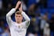 MADRID, SPAIN - DECEMBER 05: Toni Kroos of Real Madrid applauds after Real beat Getafe 4-1 during the La Liga match between Real Madrid CF and Getafe CF at Estadio Santiago Bernabeu on December 5, 2015 in Madrid, Spain. (Photo by Denis Doyle/Getty Images)