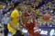 Oklahoma guard Buddy Hield (24) drives to the basket as LSU guard Antonio Blakeney (2) defends in the first half of an NCAA college basketball game in Baton Rouge, La., Saturday, Jan. 30, 2016. (AP Photo/Bill Feig)