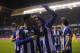 Deportivo La Coruna's midfielder Luis Alberto (R) celebrates with teammate midfielder Lucas Perez after scoring a goal during the Spanish league football match RC Deportivo de la Coruna vs Villarreal CF at the Municipal de Riazor stadium in La Coruna on January 3, 2016. AFP PHOTO/ MIGUEL RIOPA / AFP / MIGUEL RIOPA (Photo credit should read MIGUEL RIOPA/AFP/Getty Images)