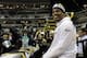 Carolina Panthers' Cam Newton smiles during Opening Night for the NFL Super Bowl 50 football game Monday, Feb. 1, 2016, in San Jose, Calif. (AP Photo/David J. Phillip)